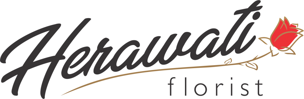 logo toko bunga herawati